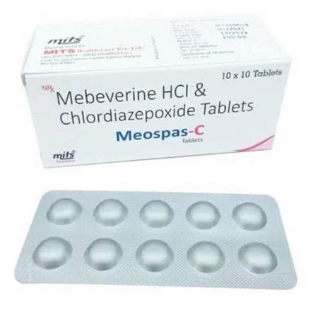 Mebeverine Hydrochloride Tablets at Rs 61/stripe | Nagpur | ID ...