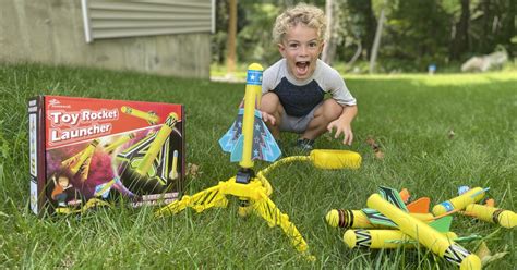 Jasonwell Toy Rocket Launcher Set Just $10.87 on Amazon | Launches Up ...