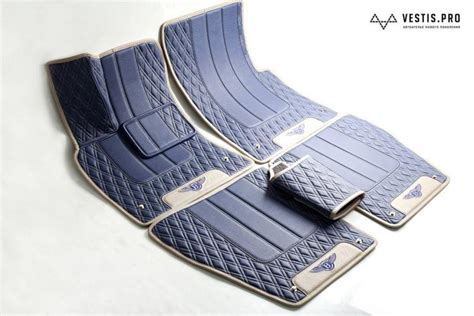 Diamond-Stitched Luxury Leather Custom Car Mats