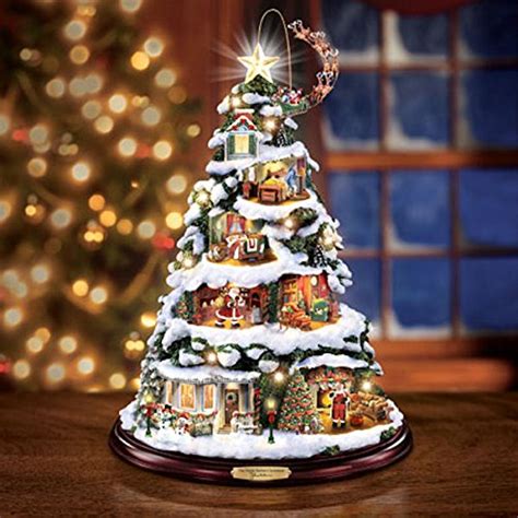 Thomas Kinkade Christmas Trees • Comfy Christmas