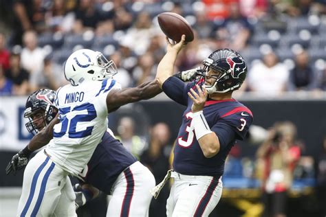 2017 Houston Texans Gameday Live: Texans vs. Colts (Third Quarter ...