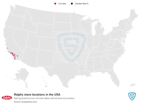 Number of Ralphs locations in the USA in 2024 | ScrapeHero