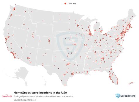 List of all HomeGoods Store locations in the USA | ScrapeHero Data Store