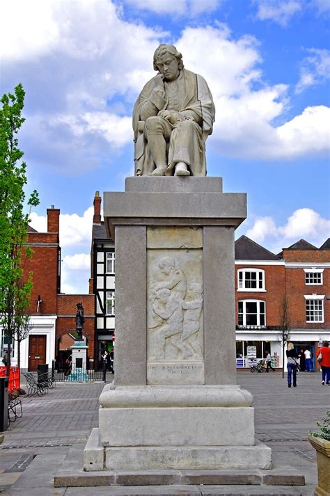 "Dr Samuel Johnson Statue, Lichfield" by Rod Johnson | Redbubble