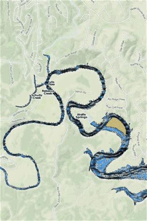 Guadalupe River Fishing Map | Nautical Charts App