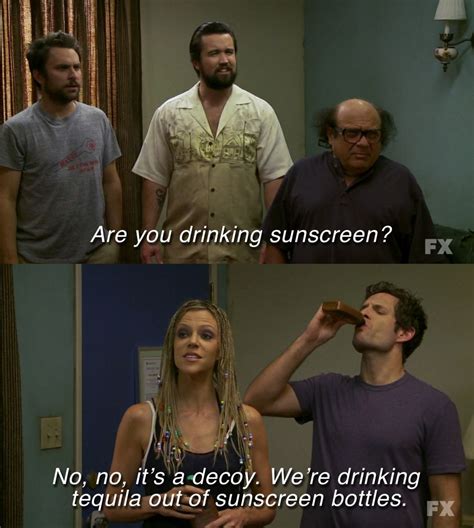 are you drinking sunscreen? Best Tv Shows, Favorite Tv Shows, Charlie Day, Female Role Models ...