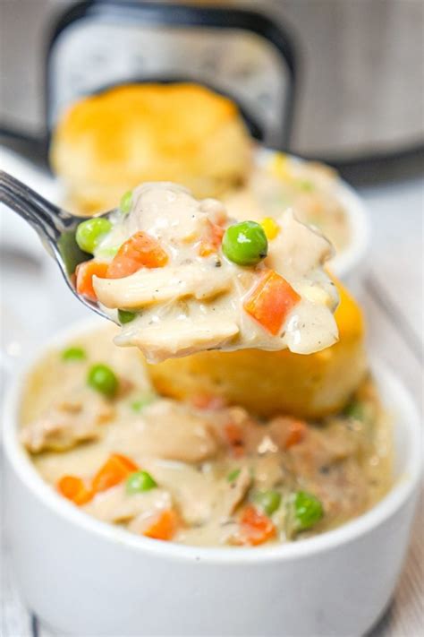 Crock Pot Chicken Pot Pie - THIS IS NOT DIET FOOD