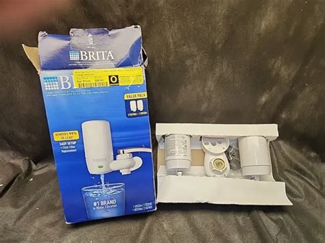 BRITA WATER FILTER for Sink Complete Faucet Mount Filtration System Open Box $12.95 - PicClick