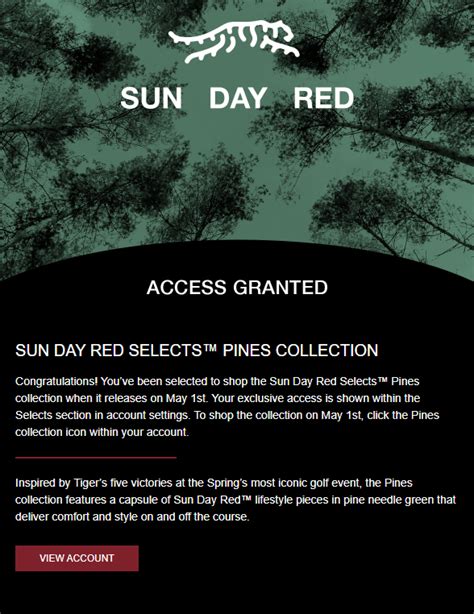 Did everyone get invited to buy from Sun Day Red May 1st? : r/golf