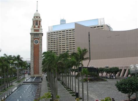 Clock Tower Hong Kong, a fine-looking clock tower from a former railway ...