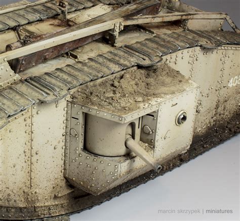 British Heavy Tank Mark IV Male - finished! | planetFigure | Miniatures