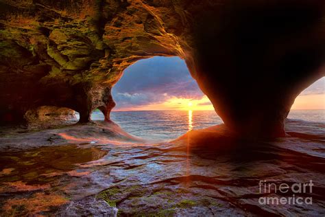 Sea Caves on Lake Superior Photograph by Craig Sterken - Fine Art America