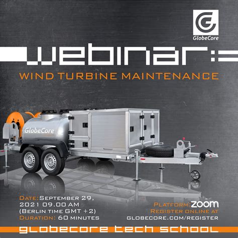 Webinar “Wind Turbine Maintenance” - GlobeCore