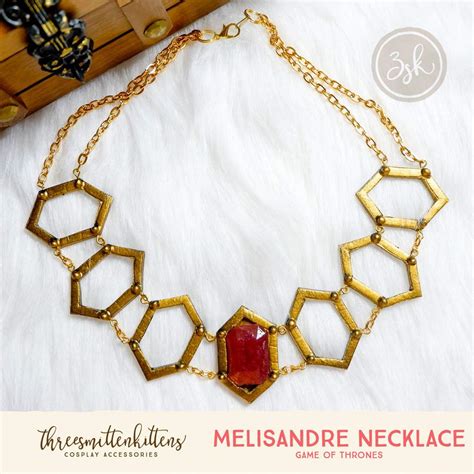 Game of Thrones Melisandre Necklace | Crafty Amino