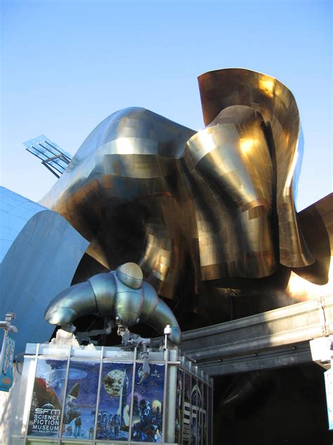 The Experience Music Project (EMP) Museum, Seattle. Designed by Frank O. Gehry, opened in 2000 # ...