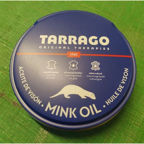 Mink Oil - 100ml tin - Leather Food