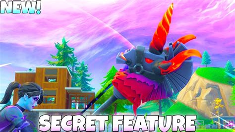 THUNDER CRASH Pickaxe SECRET FEATURE! Fortnite Battle Royale - YouTube