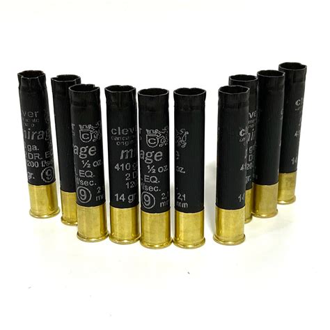 410 Gauge Black Empty Shotgun Shells Spent Hulls Fired Casings#N ...