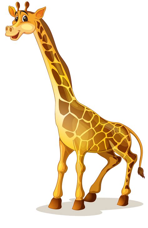 Cute Giraffe Cartoon Illustration Giraffe Cartoon Cute Png | The Best ...