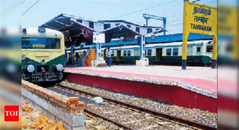 By year-end, third railway terminal in Tambaram | Chennai News - Times of India