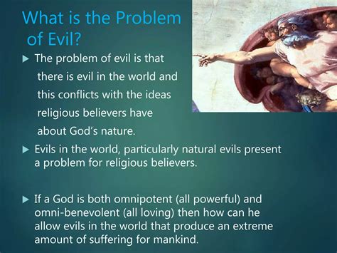 Problem of evil arguments slides | PPT