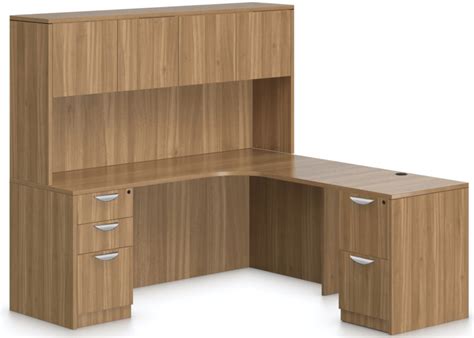 Brooklyn Series - L-Shape Extended Corner Desk - NJ Office Furniture Depot