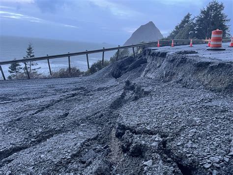 Landslide closes portion of U.S. 101, hinders communities on Oregon’s ...