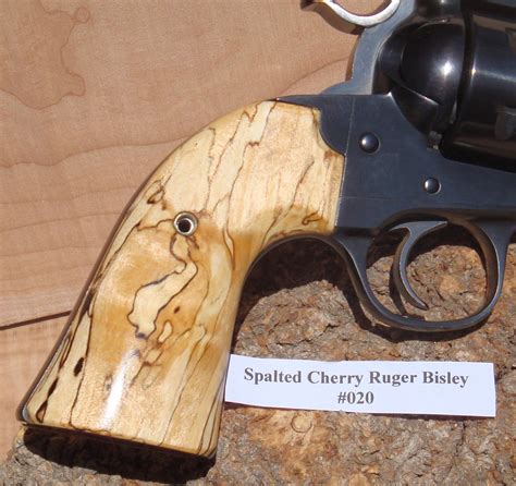 Tim's Workshop: Spalted Cherry Ruger Bisley Grips #020