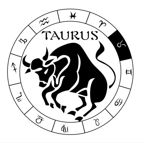 DIY Zodiac Sign Taurus Wall Art Decal | Stick And Peel Vinyl Adhesive ...