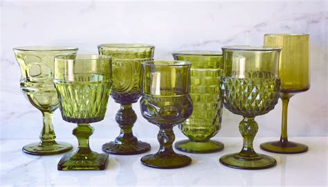 Vintage Goblets & Glassware