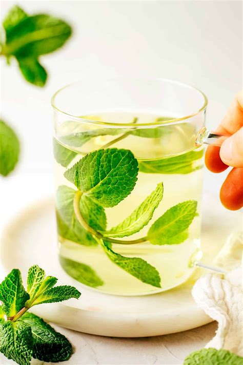 Fresh Mint Tea (Hot or Iced) | Gimme Some Oven