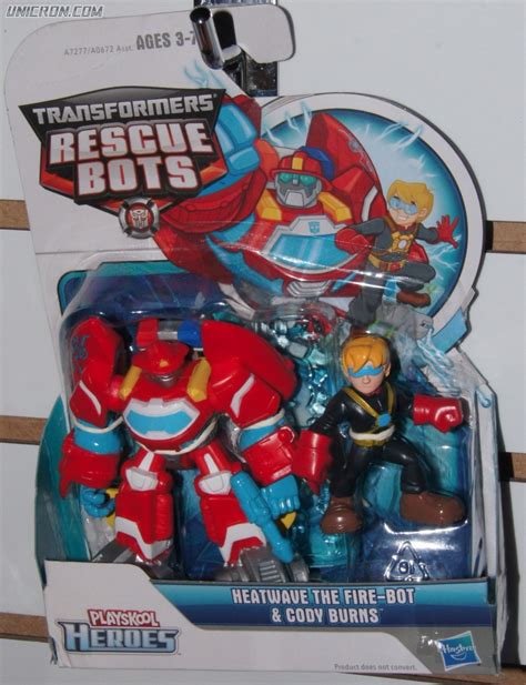 Transformers Rescue Bots Heatwave and Cody Burns (Rescue Bots 2-Pack ...