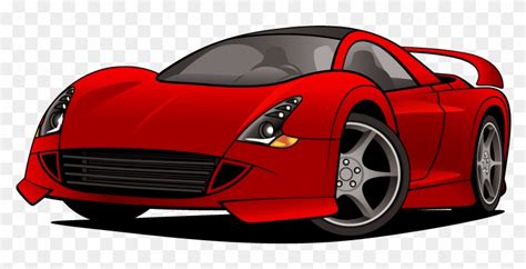 Cartoon Sports Car Images : Car Cliparts Cartoon Sports Clip Red ...