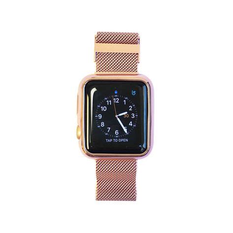 Apple Watch Face Cover and Band All-in-One in Rose Gold | Apple watch ...