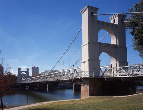 Waco Suspension Bridge | SAH ARCHIPEDIA