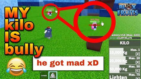 Kilo Fruit Is So Bully And OP In Blox Fruits 😂 | Roblox - YouTube