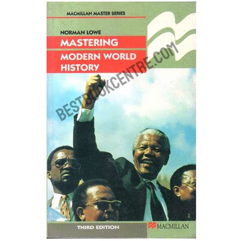 Mastering Modern World History book at Best Book Centre.