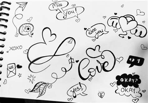 doodle Art Drawing Love