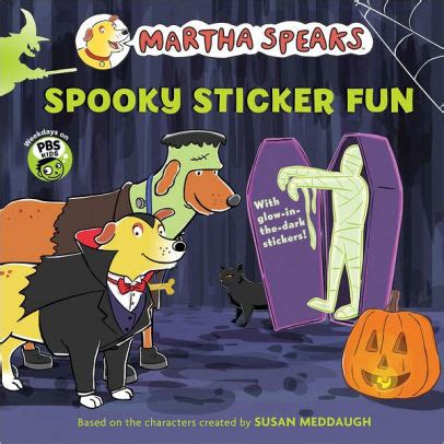 Martha Speaks: Spooky Sticker Fun by Susan Meddaugh, Sticker Book ...