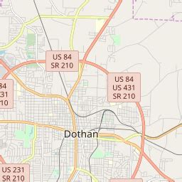 Dothan, AL Zip Code Map Premium MarketMAPS, 55% OFF