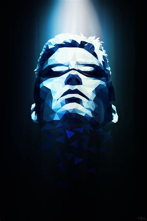 JC Denton (Deus Ex) Polygon Portrait by jaguarxj13 on DeviantArt