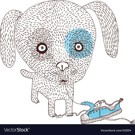 Bad dog Royalty Free Vector Image - VectorStock