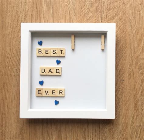 Dad Photo Frame Personalised Dad Frame Dad Gift Idea | Etsy