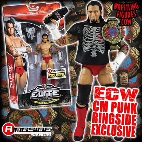 ECW CM PUNK RINGSIDE ELITE EXCLUSIVE IS IN-STOCK AT RSC! | WrestlingFigs