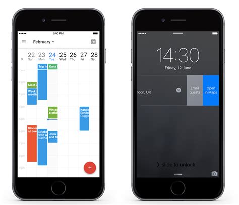 Google Calendar for iPhone gets 7-day week view, interactive notifications, and Drive ...