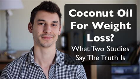 Here Are Two Studies That Show That Coconut Oil Can Help You Lose ...