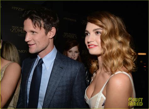 Lily James & Matt Smith Premiere 'Pride & Prejudice & Zombies' in Los ...