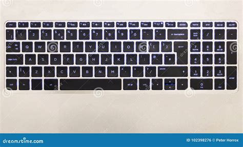 Chiclet laptop keyboard stock photo. Image of chiclet - 102398276