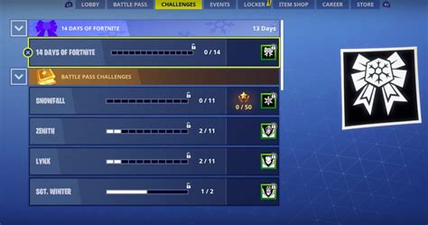 Complete 14 Days of Fortnite Challenges and Earn Rewards