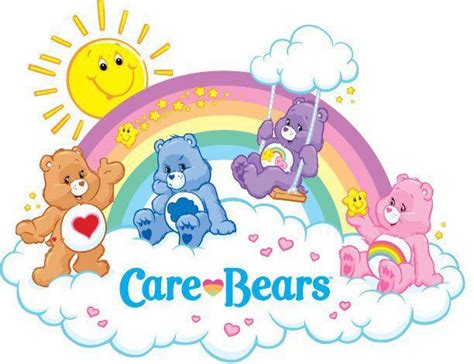 Care bears Logos | Care bears vintage, Care bears, Care bear birthday